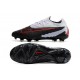 Nike Phantom GX Elite FG Nouvelle Noir Gris Rouge