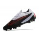 Nike Phantom GX Elite FG Nouvelle Noir Gris Rouge