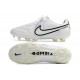 Chaussure Nike Tiempo Legend 9 Elite FG Blanc Noir