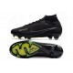Nike Zoom Mercurial Superfly 9 Elite FG Shadow - Noir Gris Blanc Jaune Fluo