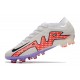 Nike - Zoom Mercurial Vapor 15 Elite AG-Pro Blanc Noir Rouge