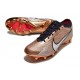 Nike - Zoom Mercurial Vapor 15 Elite AG-Pro Mbappe Cuivre Métallique