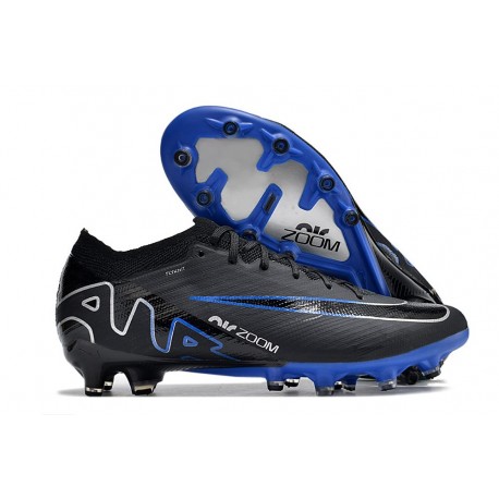 Nike - Zoom Mercurial Vapor 15 Elite AG-Pro Noir Chrome Hyper Royal