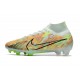 Nike Zoom Mercurial Superfly 9 Elite FG Homme Bonded -Vert Bleu Orange
