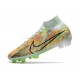 Nike Zoom Mercurial Superfly 9 Elite FG Homme Bonded -Vert Bleu Orange