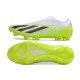 Nouvel adidas X Crazyfast.1 LL FG Crazyrush - Blanc Noir Lucid Lemon