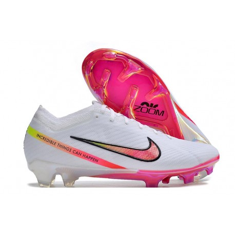 Nouvelle Nike Zoom Mercurial Vapor XV Elite FG Blanc Rose