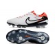 Nike Tiempo Legend X Elite FG Nouvelle Blanc Noir Pourpre