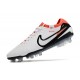 Nike Tiempo Legend X Elite FG Nouvelle Blanc Noir Pourpre