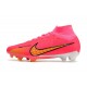 Nike Zoom Mercurial Superfly 9 Elite FG Homme Rose Or