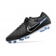 Nike Tiempo Legend X Elite FG Nouvelle Noir Chrome Hyper Royal