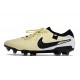 Nike Tiempo Legend X Elite FG Nouvelle Beige Noir