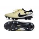 Nike Tiempo Legend X Elite FG Nouvelle Beige Noir