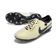 Nike Tiempo Legend X Elite FG Nouvelle Beige Noir