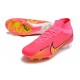 Nike Zoom Mercurial Superfly 9 Elite FG Homme Rose Or