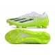 Chaussure adidas X Crazyfast Messi.1 FG Crazyrush - Blanc Noir Lucid Lemon