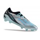 Chaussure adidas X Crazyfast Messi.1 FG Argent Métallique Bleu Bonheur Noir