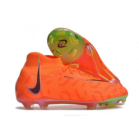 Nike Phantom Luna NU Elite FG Nouvelle Goyave Givré Noir Orange Total