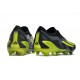 Chaussure adidas X Crazyfast Messi.1 FG Crazycharged - Noir Jaune Gris ÉDITION LIMITÉE