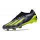 Chaussure adidas X Crazyfast Messi.1 FG Crazycharged - Noir Jaune Gris ÉDITION LIMITÉE