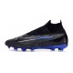 Nike Phantom GX Elite Dynamic Fit FG Noir Chrome Hyper Royal