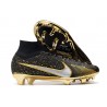 Nike Zoom Mercurial Superfly 9 Elite FG Homme Noir Or Blanc