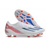 Chaussure adidas X Crazyfast Messi.1 FG Blanc Bleu Rouge