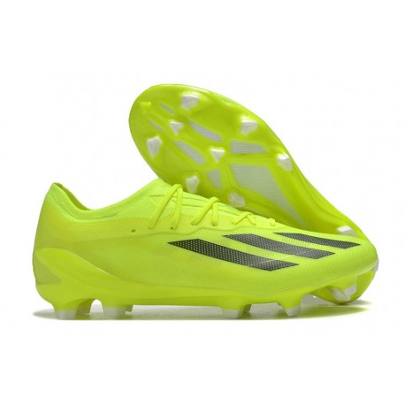 Chaussure adidas X Crazyfast Messi.1 FG Jaune Solaire Noir