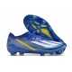 Chaussure adidas X Crazyfast Messi.1 FG Bleu Blanc Jaune