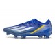 Chaussure adidas X Crazyfast Messi.1 FG Bleu Blanc Jaune