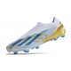 Nouvel adidas X Crazyfast.1 LL FG Blanc Bleu Or
