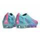 Nouvel adidas X Crazyfast.1 LL FG Messi X Miami Turquoise Rose