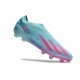 Nouvel adidas X Crazyfast.1 LL FG Messi X Miami Turquoise Rose