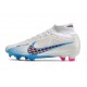 Nouvelle Nike Zoom Mercurial Superfly IX Elite FG Blanc Bleu