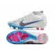 Nouvelle Nike Zoom Mercurial Superfly IX Elite FG Blanc Bleu