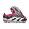 Adidas Predator Elite Laceless FG Nouvelle Noir Blanc Violet
