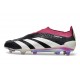 Adidas Predator Elite Laceless FG Nouvelle Noir Blanc Violet