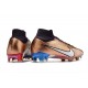 Nike Zoom Mercurial Superfly IX Elite FG Mbappe Cuivre Métallique