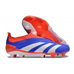 Adidas Predator Elite Laceless FG Nouvelle Bleu Blanc Rouge