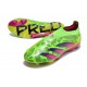 Adidas Predator Elite Laceless FG Vert Solaire Equipe Jaune Choc Equipe Citron Lucide