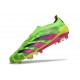Adidas Predator Elite Laceless FG Vert Solaire Equipe Jaune Choc Equipe Citron Lucide
