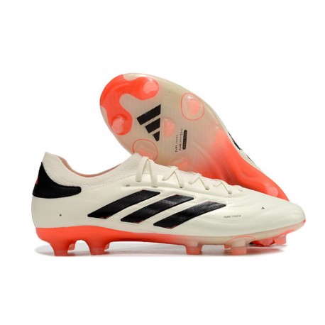 Crampons adidas Copa Pure 2+ Elite FG Heatspawn - Blanc Orange