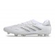 Crampons adidas Copa Pure 2+ Elite FG Blanc Blanc Argent Mét