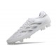 Crampons adidas Copa Pure 2+ Elite FG Blanc Blanc Argent Mét