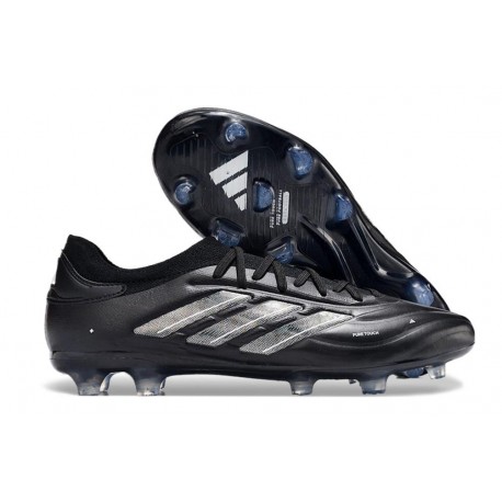 Crampons adidas Copa Pure 2+ Elite FG Noir Carbone Gris