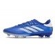 Crampons adidas Copa Pure 2+ Elite FG Bleu Lucide Blanc Rouge Solaire