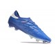 Crampons adidas Copa Pure 2+ Elite FG Bleu Lucide Blanc Rouge Solaire