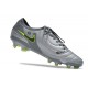Nike Tiempo Legend X Elite FG Nouvelle Gris Noir Vert