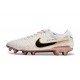 Nike Tiempo Legend X Elite FG Nouvelle Blanc Or Noir