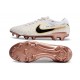 Nike Tiempo Legend X Elite FG Nouvelle Blanc Or Noir